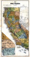 State Map, Tulare County 1892